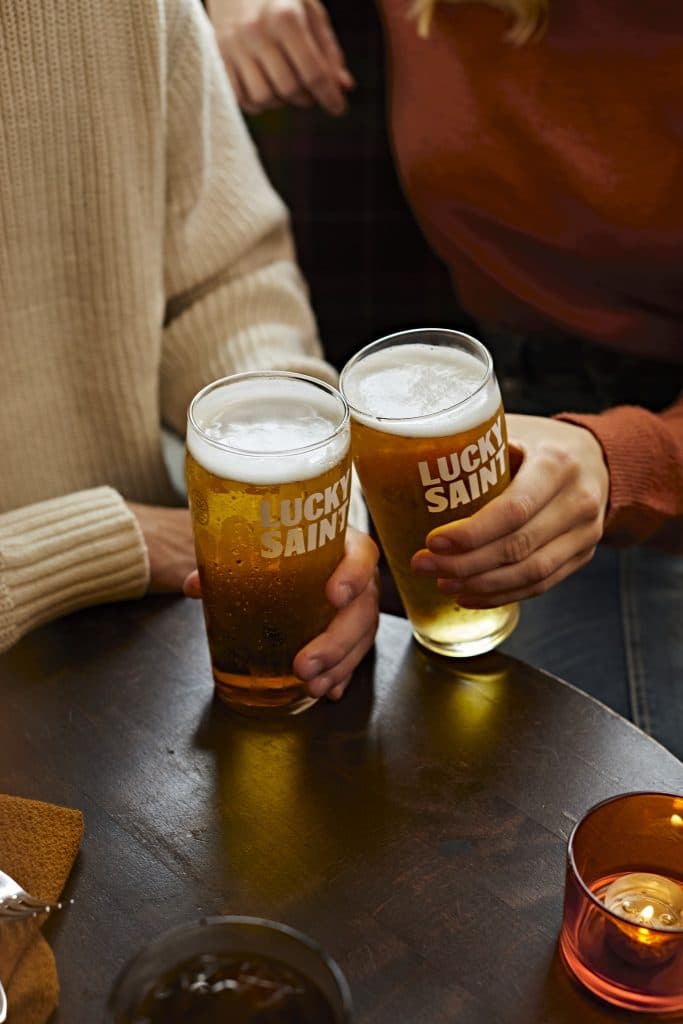 Cover Image for Get a free pint of Lucky Saint at The King's Head