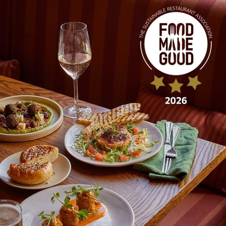 Cover Image for The King's Head Achieves Food Made Good 3-Star Rating for 2026