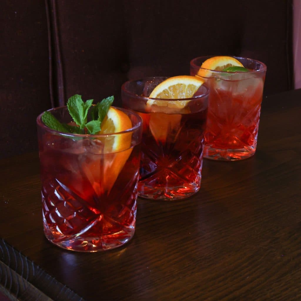 Cover Image for Three new Negronis for Negroni Week at The King's Head